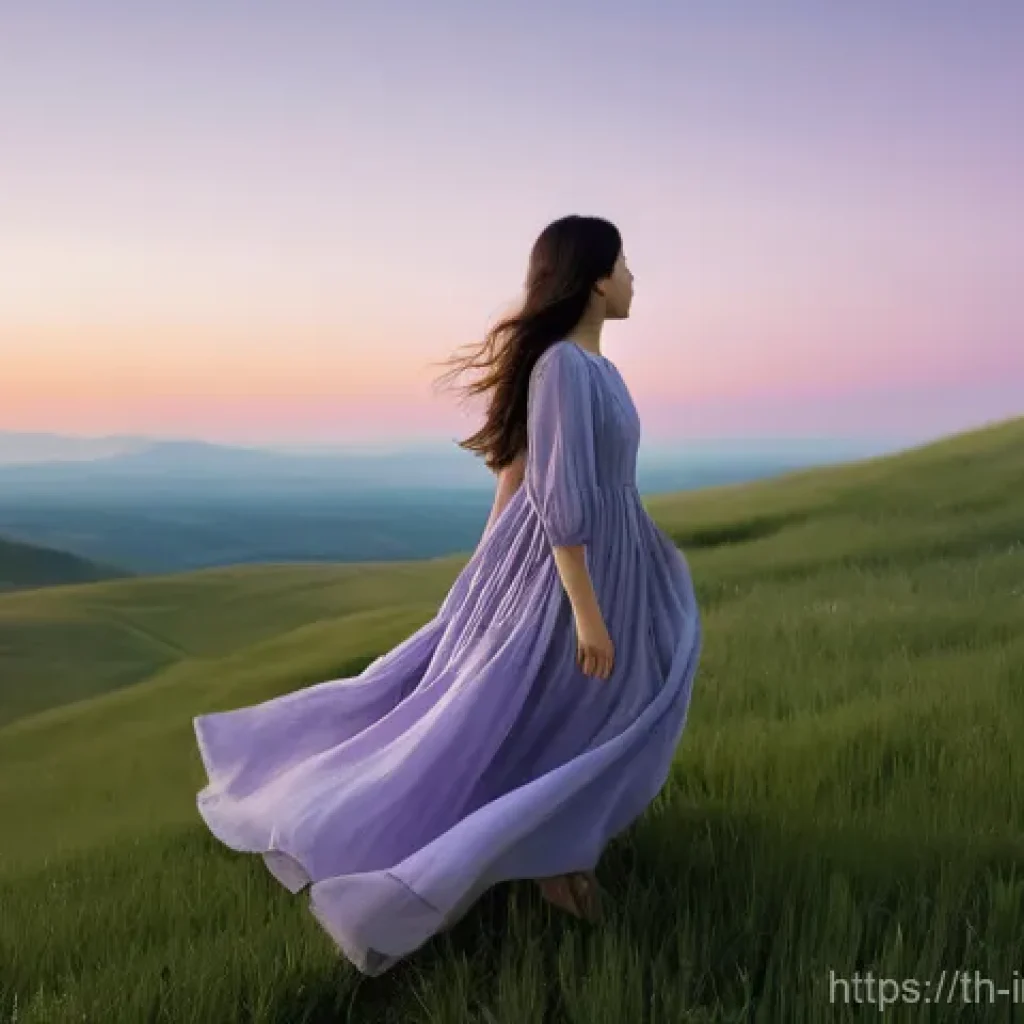 감정적 투자 오류 극복을 위한 체크리스트 - **Prompt 1: Releasing a Burdensome Past**
A young woman, approximately 25-30 years old, stands o...
